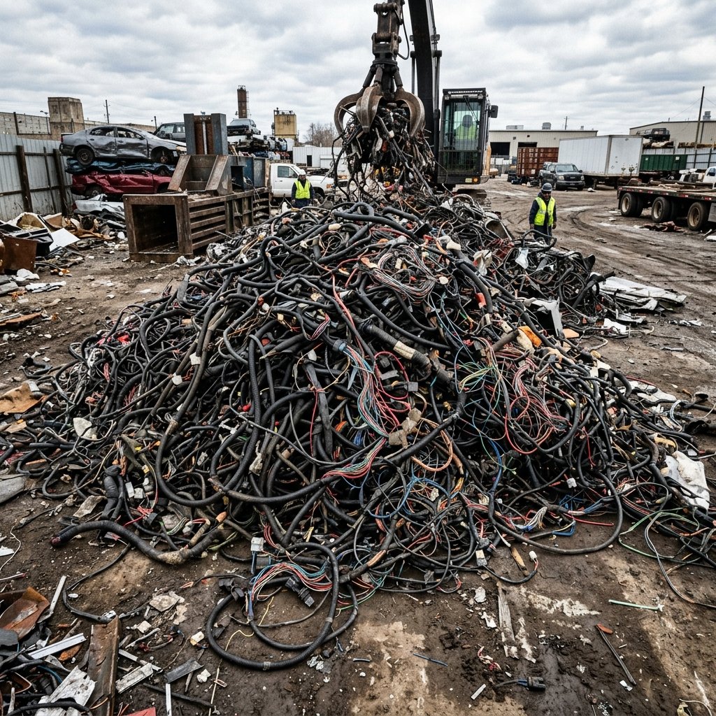 The environmental impact of wire harness recycling and disposal - main illustration