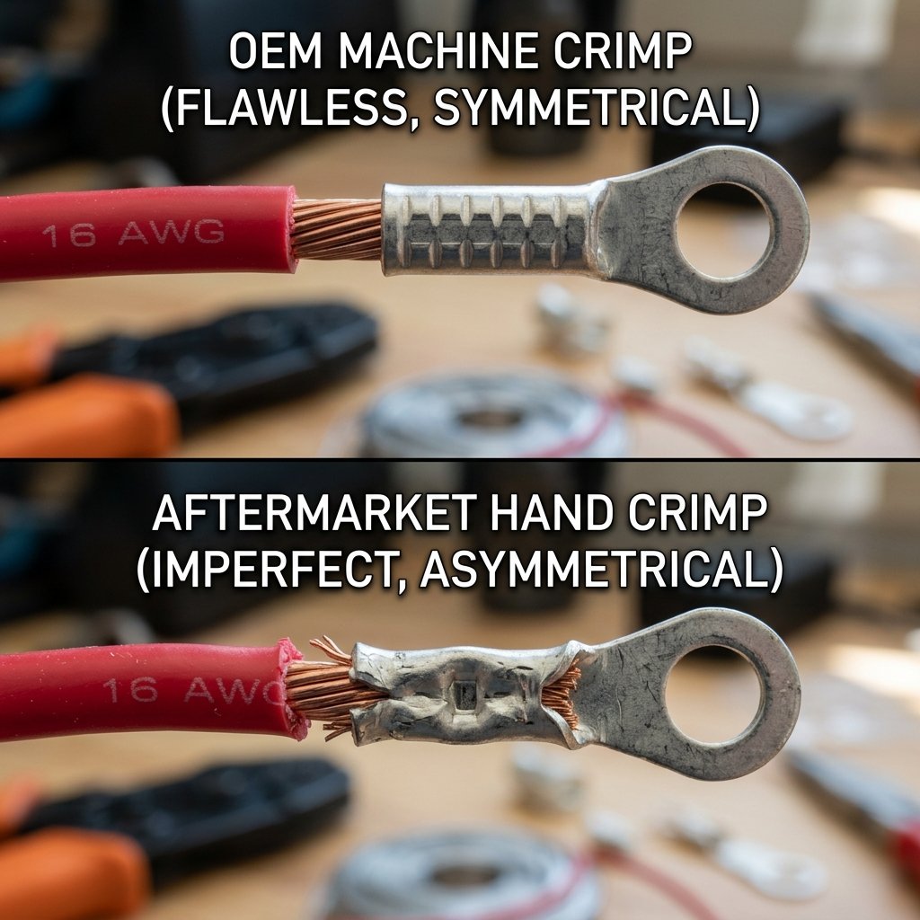 Exploring the differences between OEM and aftermarket wire harnesses - detailed diagram