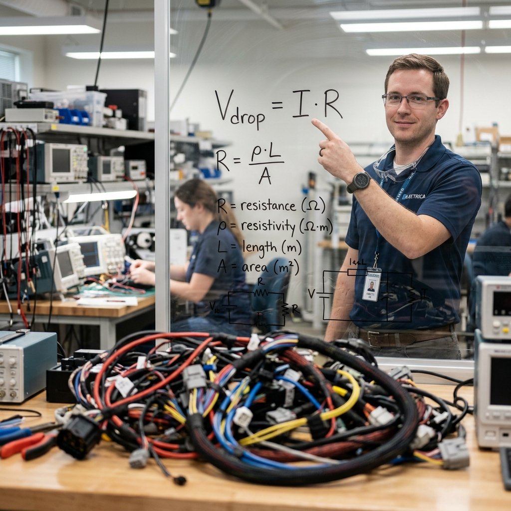 The impact of extreme cold on wire harness flexibility - practical application