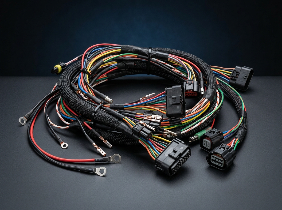 Automotive body control module and lighting wiring harness