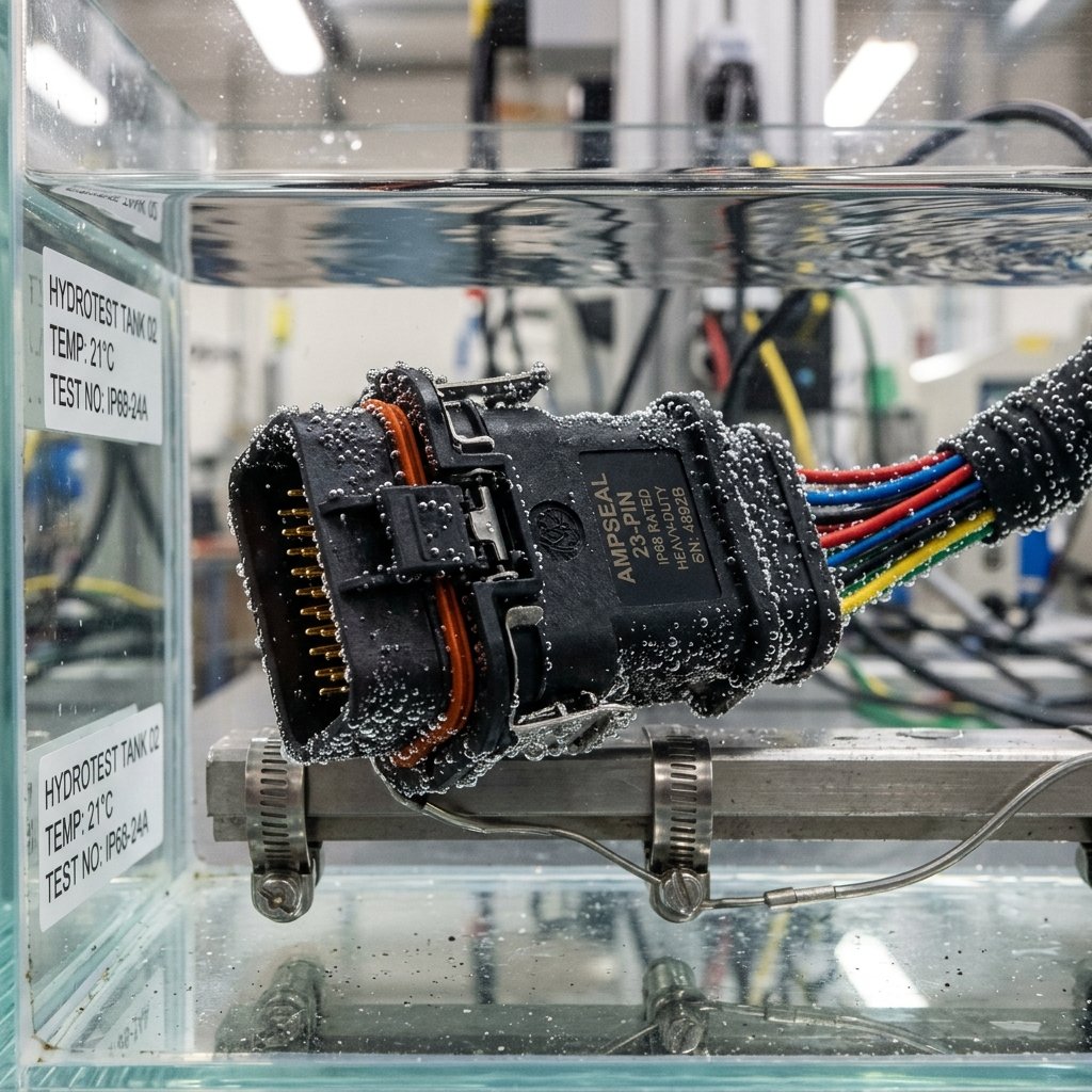 How to select the right wire harness connectors for waterproof applications - installation