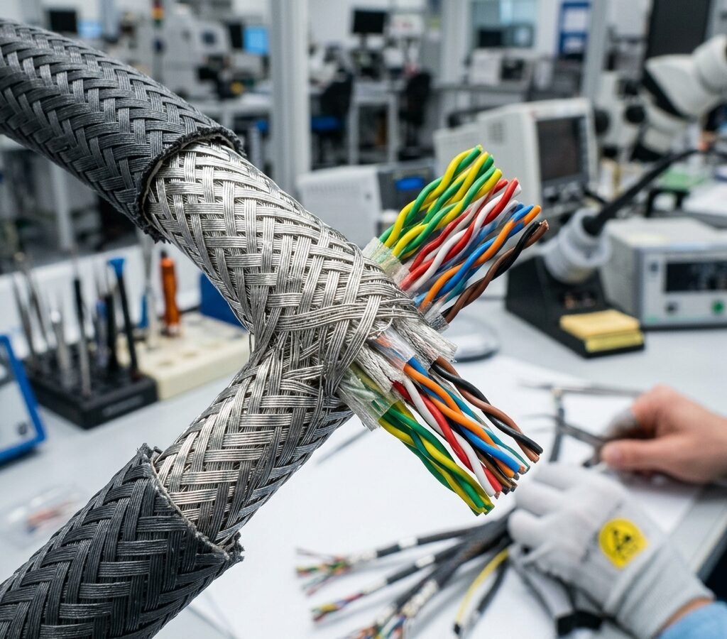 UAV & Drone Power and Signal Wiring Harness