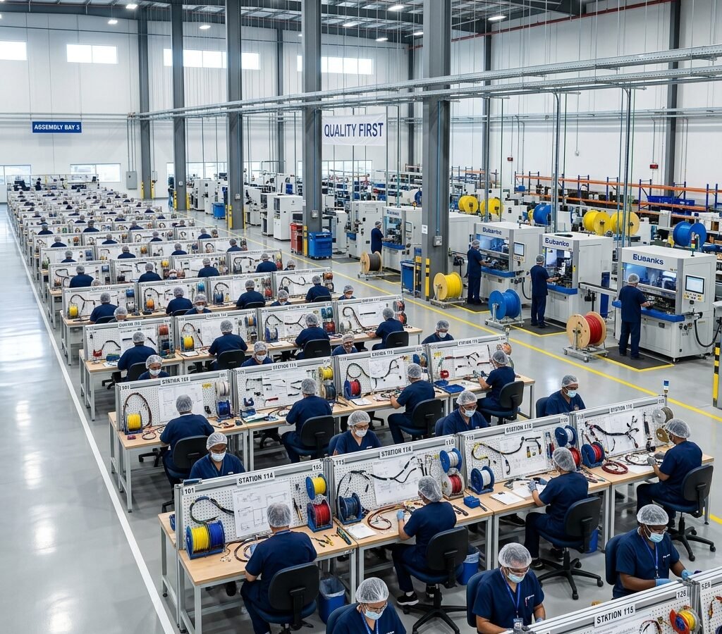 Industrial Conveyor & Material Handling Wiring Harness